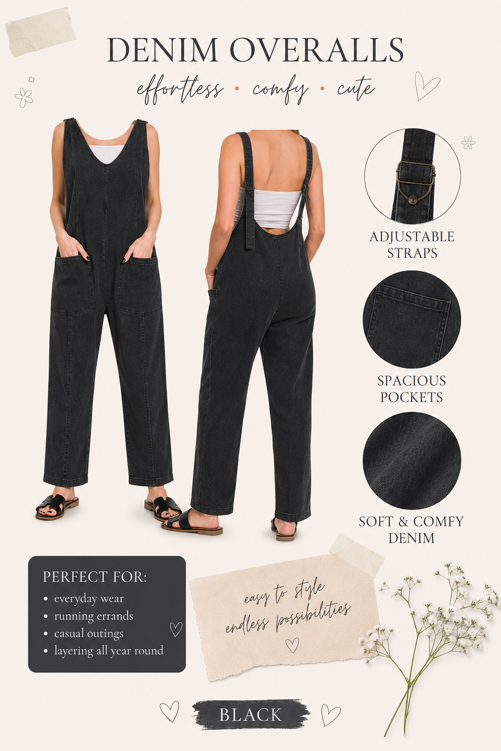 The Wildflower Overall