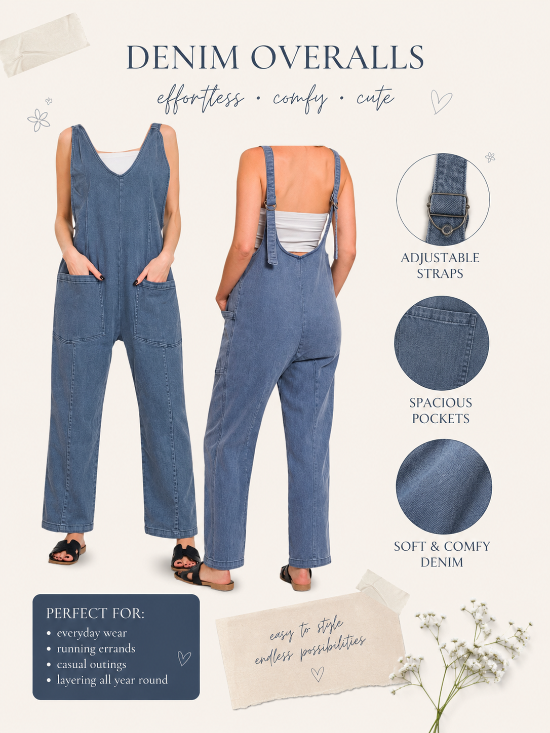 The Wildflower Overall