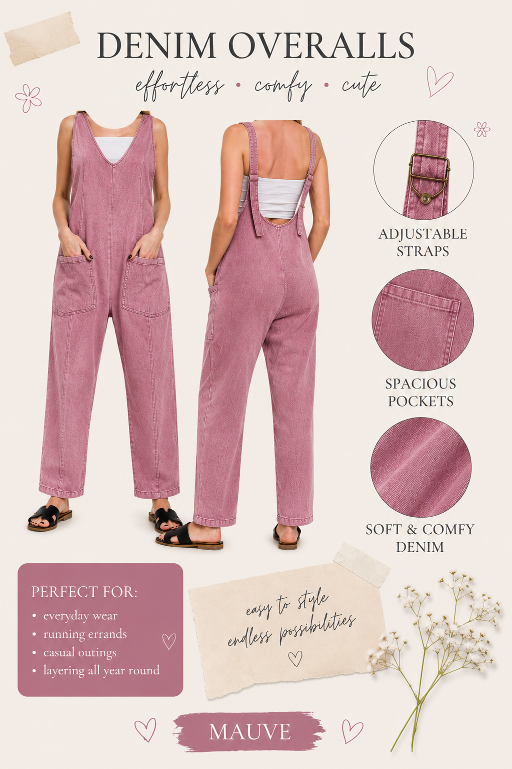 The Wildflower Overall